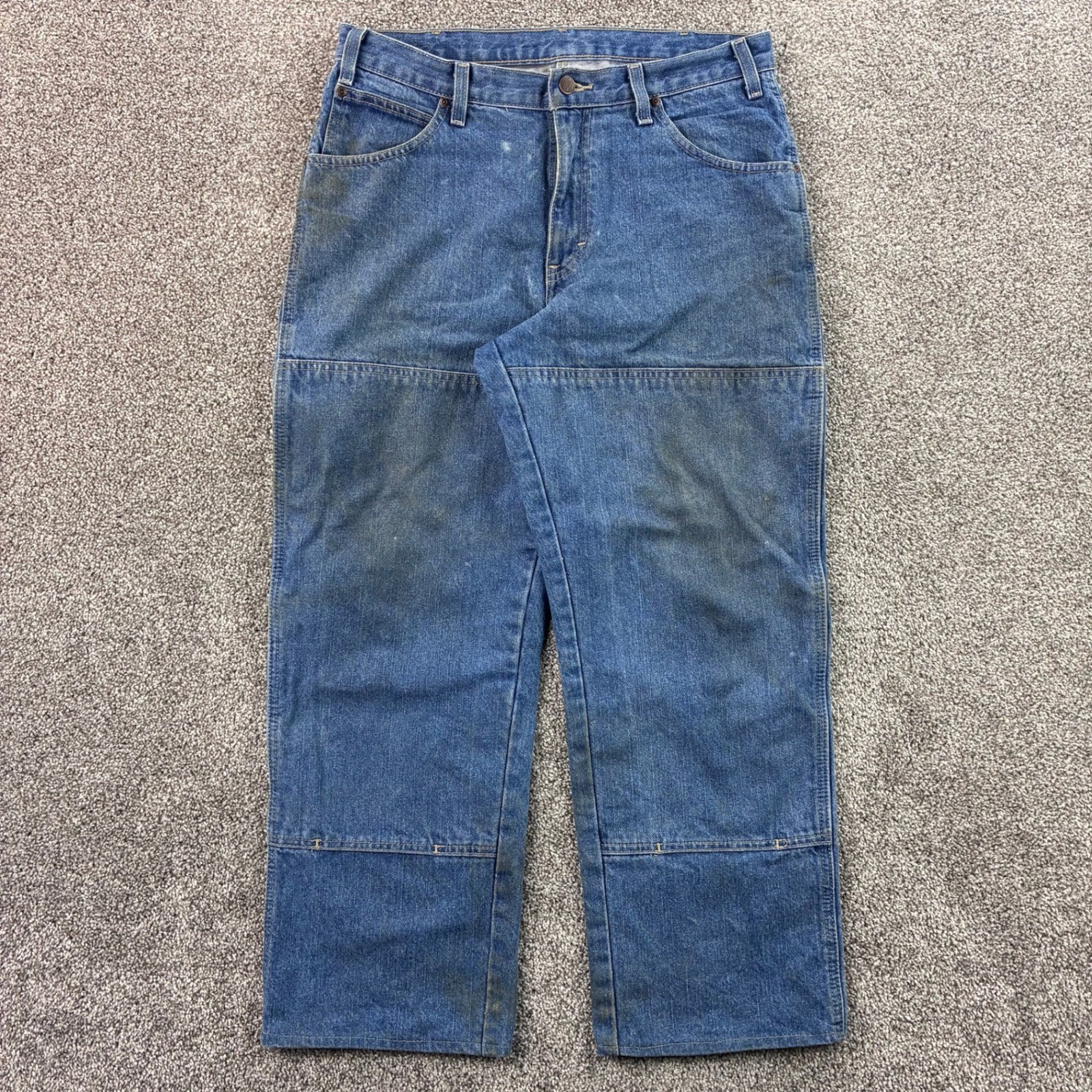 S 32x32 Blue Denim Loose Work