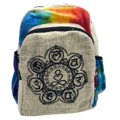 Hanf-Rucksack 7 Chakren