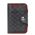 Menbense Premium Men's Wallet,Magnetic buckle