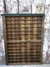 Hamilton Wood Printers Drawer Letterpress Typeset Shadowbox Display Case M#3 3