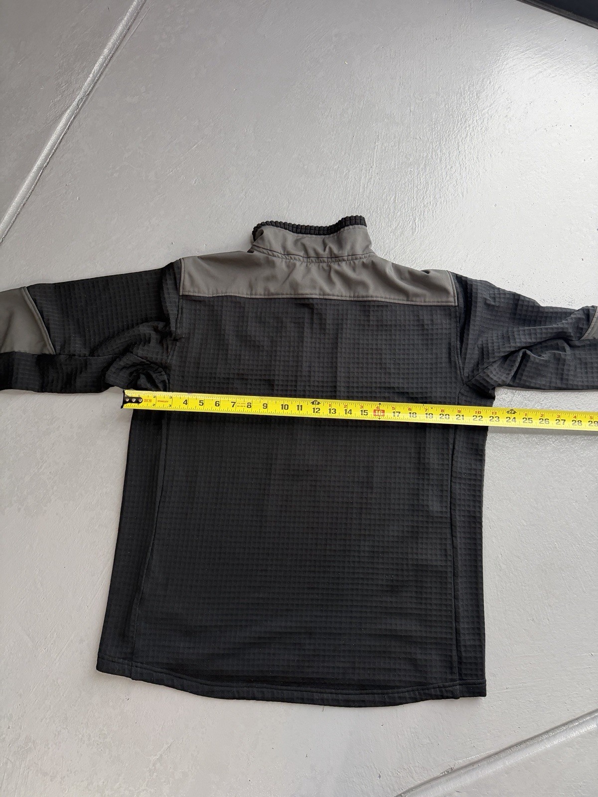 Patagonia Fly Fishing 1/4 Zip Long Sleeved R1°Fitz Roy Jacket Mens Size L thumbnail 4