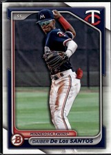 Daiber De Los Santos 2024 Bowman Draft Minnesota Twins #BD-105