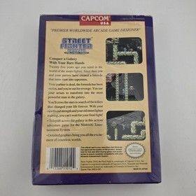 Street Fighter 2010 - Box Only - Nintendo Nes - Shrink - Authentic (No Game)