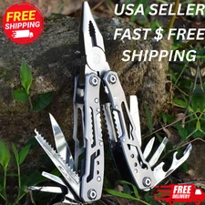 14-in-1 MINI Multitool Pliers Rugged & Practical Portable Pocket Camping Tools
