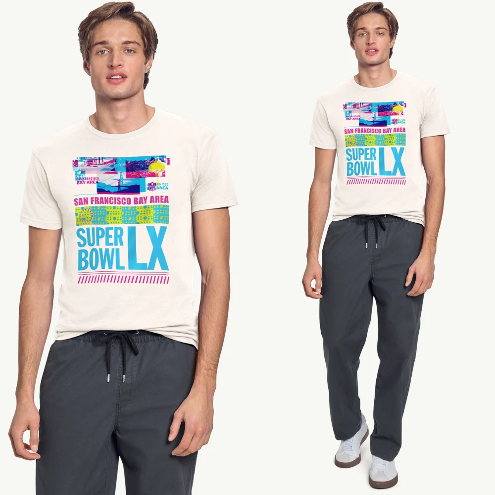 2026 SUPER BOWL LX BAY AREA BASH T-SHIRT All Size