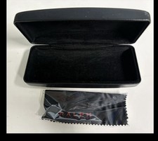 NEW Polo Ralph Lauren Black Clamshell Eyeglasses Case
