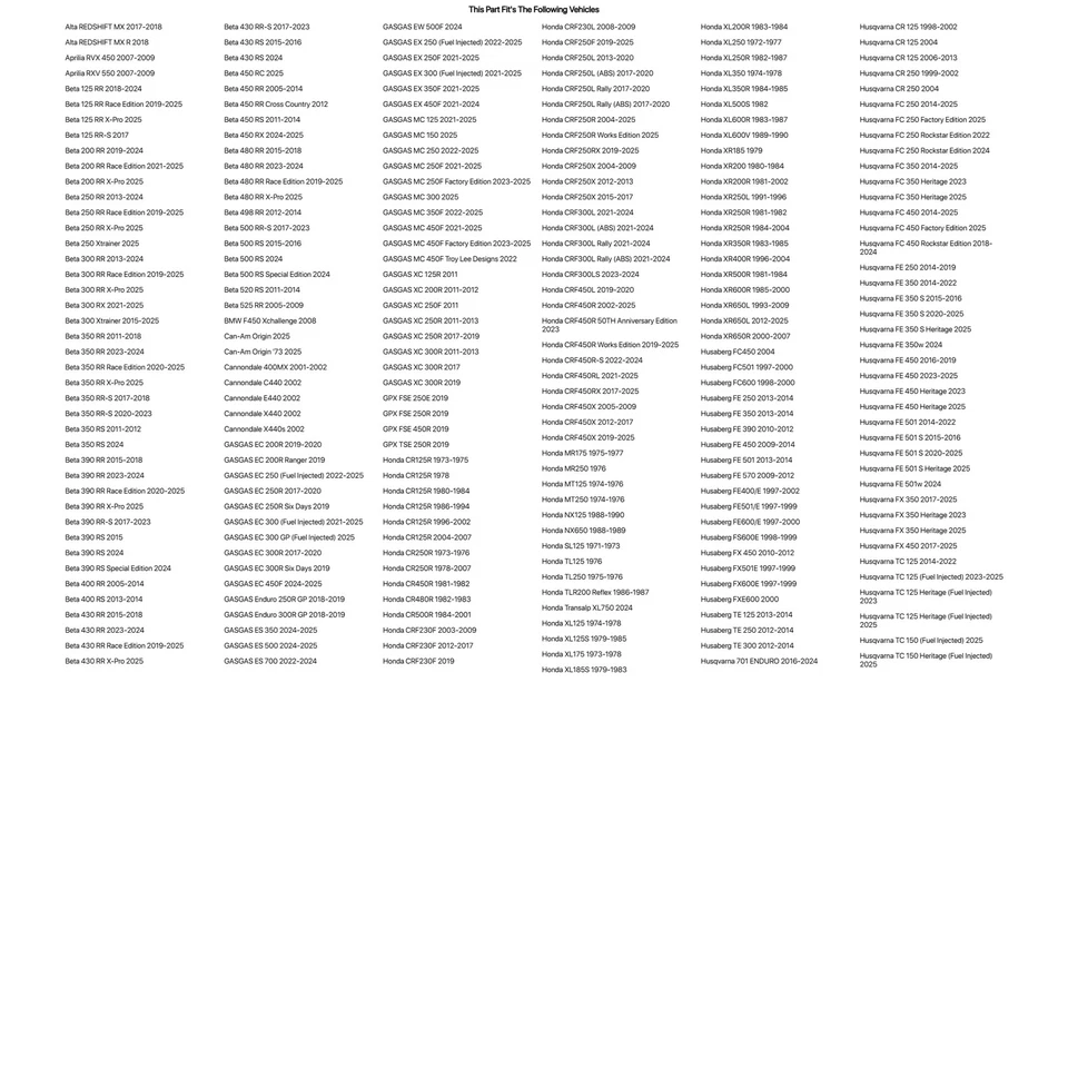 Tubo de motocicleta Tusk Heavy Duty 2 mm 80/100x21 para Honda NX125 1988-1990 Foto 2 de 4