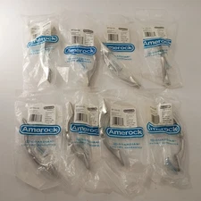 NEW/SEALED 8x Amerock Guardian BP1302-G9 Sterling Nickel Cabinet 3" Center Pull