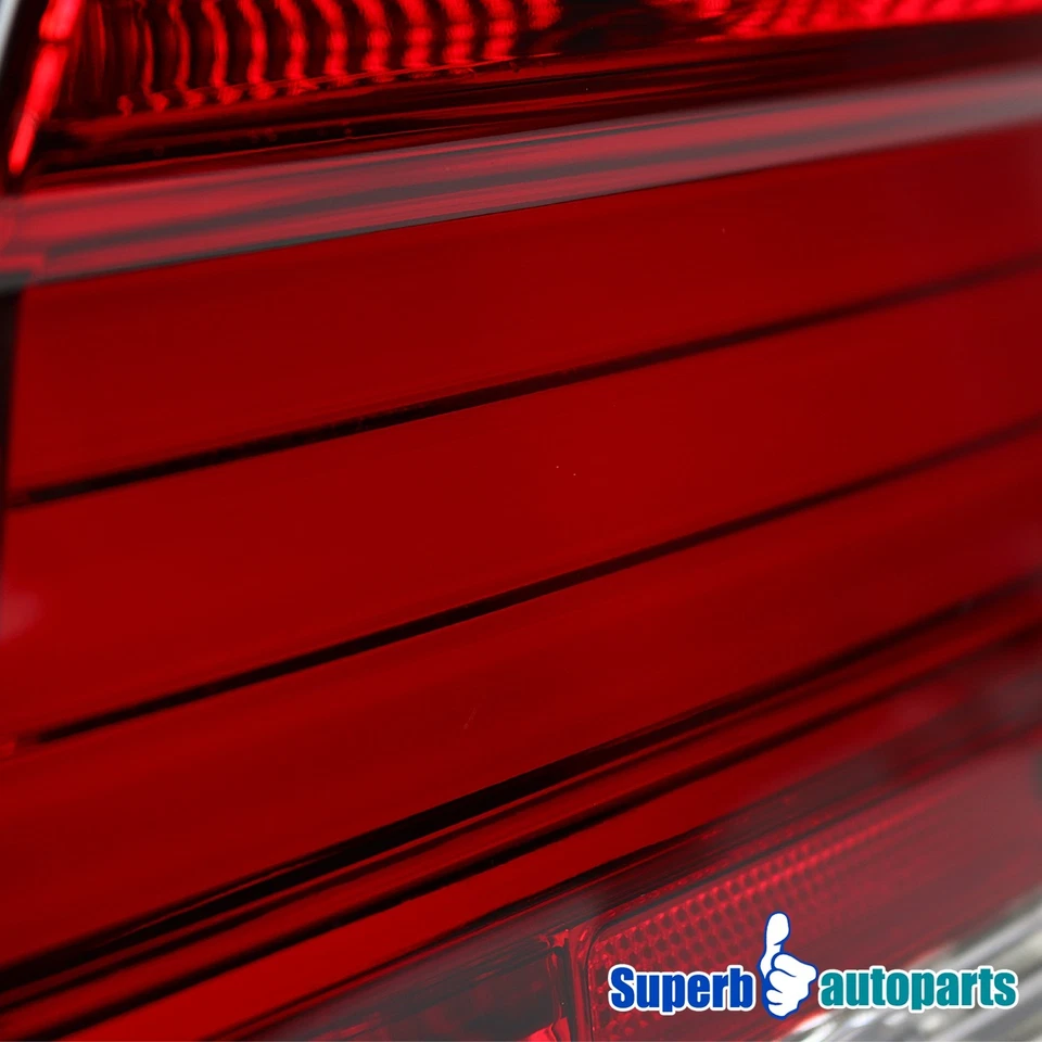 Fit 2001-2003 BMW E39 5-Series M5 530i LED Tail Lights Red Rear Brake Lamp 01-03 Foto 4 de 4