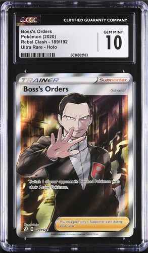 Boss's Orders graded CGC 10 for sale on eBay