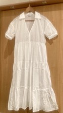 Zara White Maxi Dress Size XS