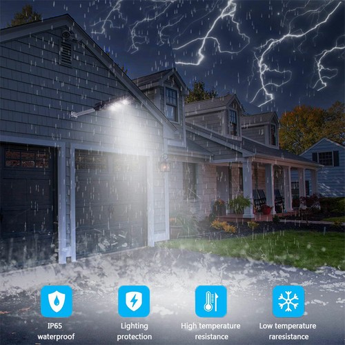 LED Solar Street Road Lights 160W-600W Lamps IP65 Pole Remote Control Outdoor - Picture 2 of 16