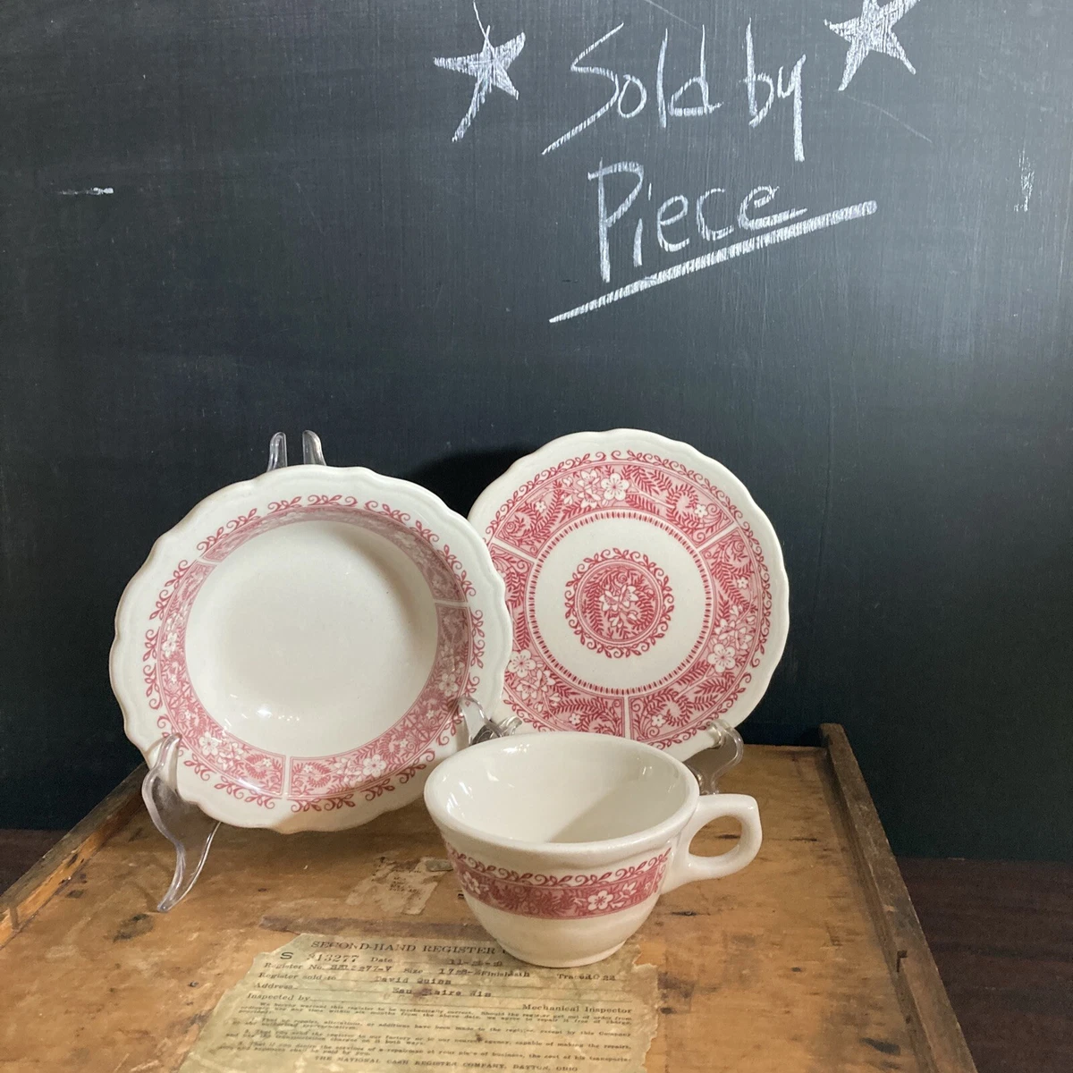 Syracuse China STRAWBERRY HILL Pink Vintage Restaurant Ware Various Pieces