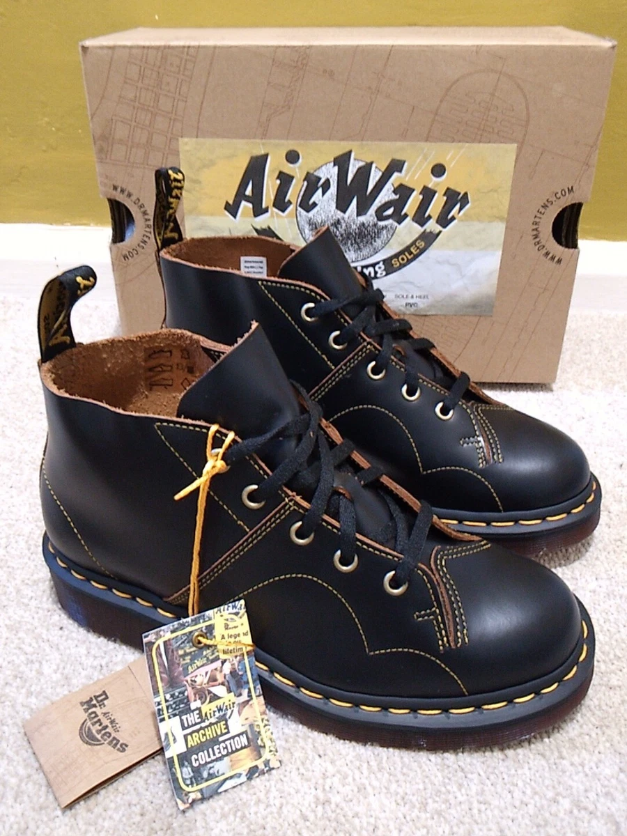 Dr Martens Church Leather Monkey Boots UK 5 EU 38 Leather Docs