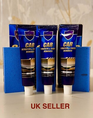 3x Auto Kratzer Wirbel Entferner Paste Kit für saubere Autolack Oberfläche Quick Repair