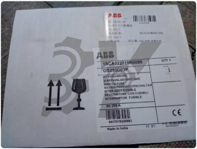One New ABB OS250D03P 1SCA022719R0090 Isolation Switch Fuse 250A