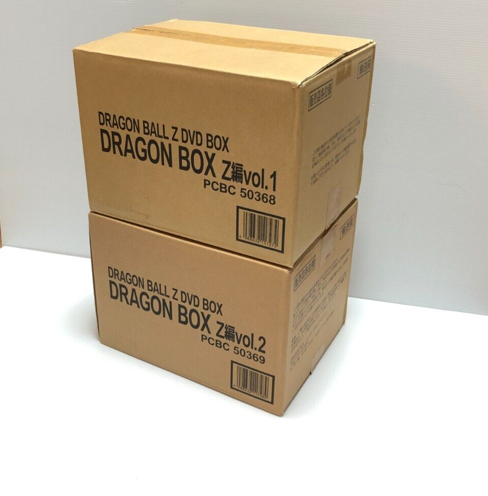DRAGON BALL Z DVD-BOX DRAGONBOX Z Complete set 2 box vol.2 vol.1