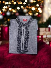 Dark Gray - Soft Cotton Traditional Boys Kurta- 013