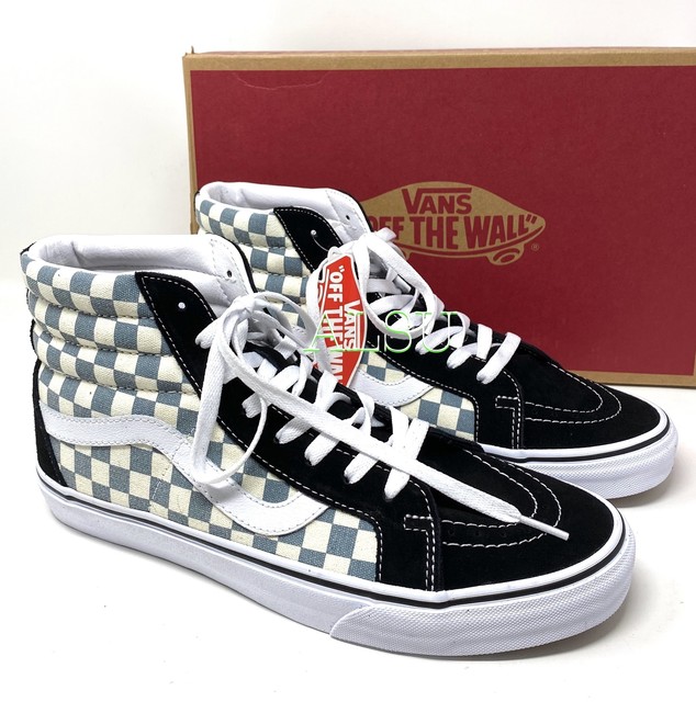 vans sk8 hi reissue checkerboard