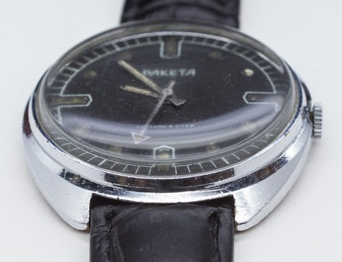 Vintage Raketa 2609 Mechanische 19 Jewels Sowjetisch Herrenarmbanduhr - Bild 6 von 8