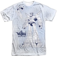 Voltron "Blueprint" Dye Sublimation T-Shirt