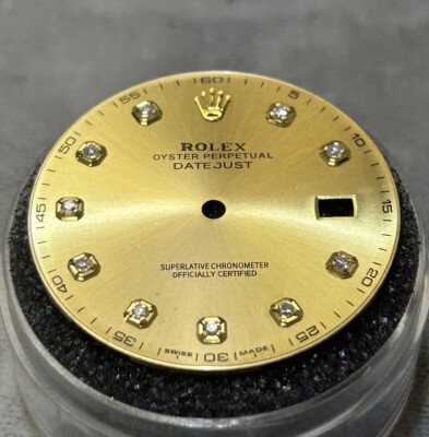 Rolex 41mm Datejust Custom Champagne Diamond Dial For Models 126333 & 126303