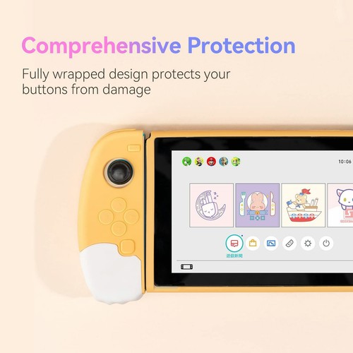 GeekShare Switch Oled Protective Case Nintendo Switch Shell Cat Jo Jo Cartoon - Picture 24 of 54