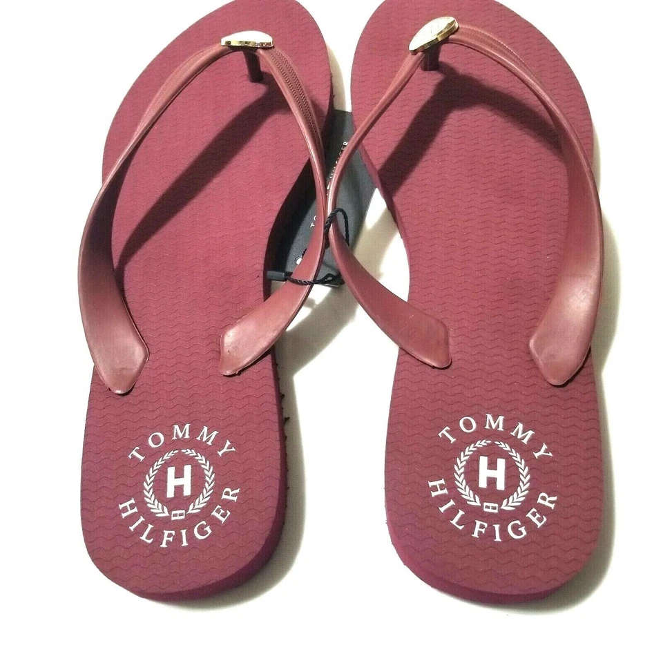 Tommy Hilfiger Women's Sandals Flip Flop Size 7 Foto 3 de 4