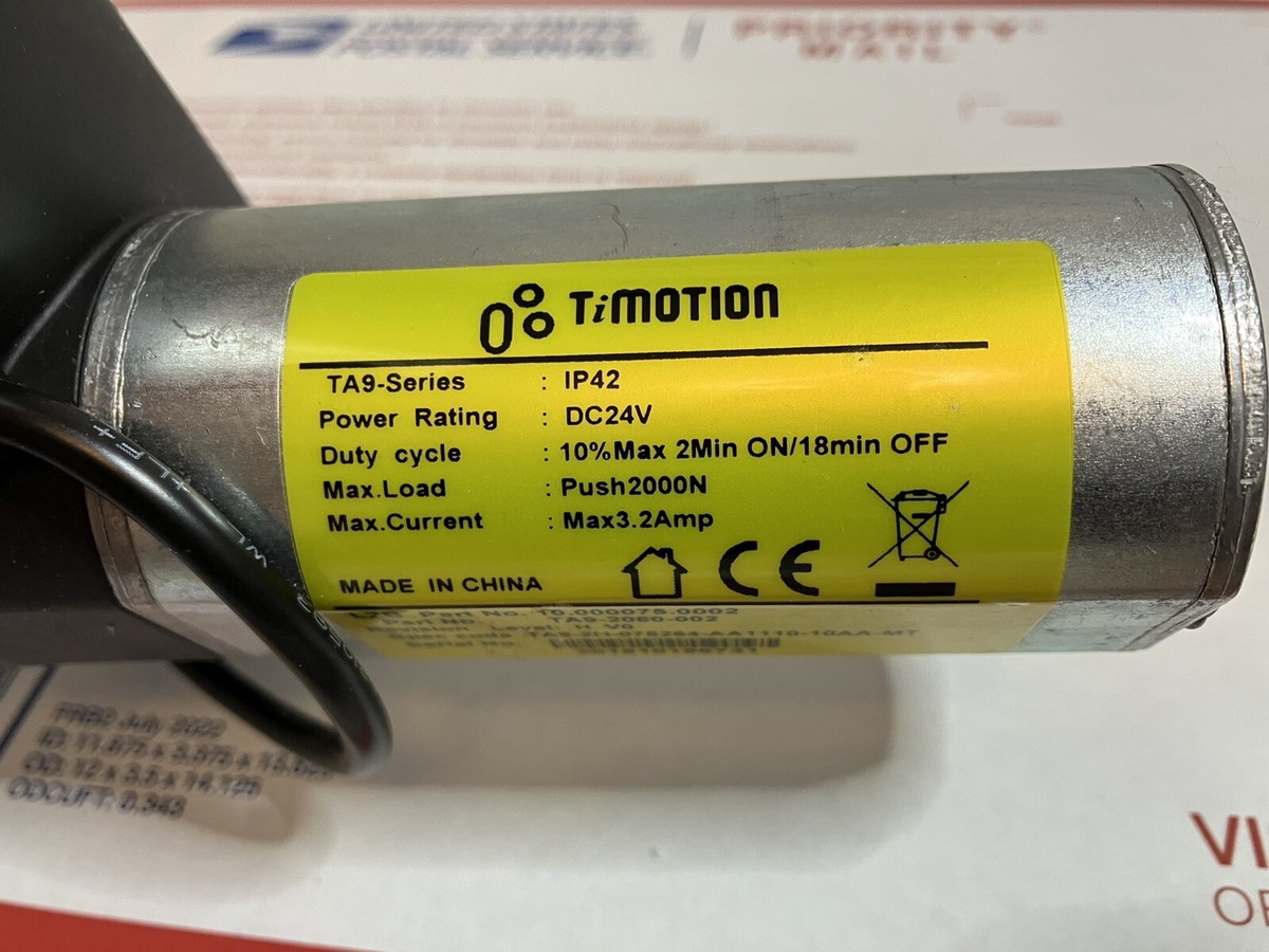 25 SOLD! TiMotion La-Z-Boy 10.000075.0002 Motor TA9 2060 002 / TA4