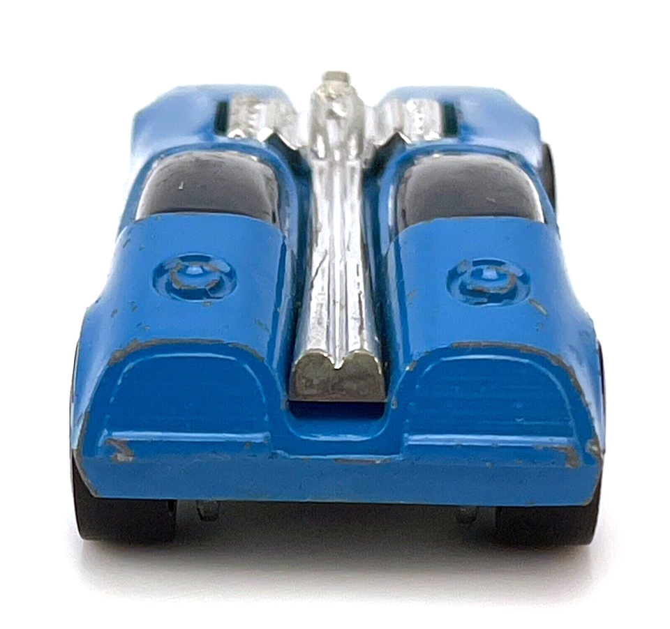 Vintage Hot Wheels Redline 73 Hong Kong Light Blue Shell Promo Splittin