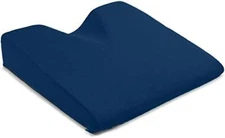 COMFYSURE Car Seat Wedge Pillow – Memory Foam Firm Cushion - Orthopedic 