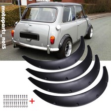 4.5" For Austin Mini Cooper 1961-1969 Flexible Fender Flares Wheel Arch Body Kit
