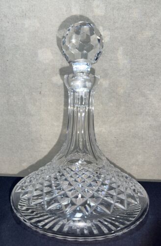Waterford Alana Captain's Ship Decanter w/Stopper