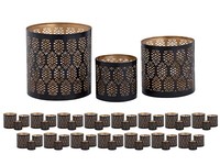 KerzenstäNder 3Er Set Masterbox 18X 3Teilig Windlicht Orient Teelichthalter Rund