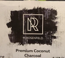 Premium Coconut Hookah Charcoals, by M. Rosenfeld 1.2 kg (84 pcs.)