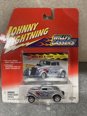 Johnny Lightning Spielzeugautos Playing Mantis Willys Gassers Wild Bill & Cody 2001