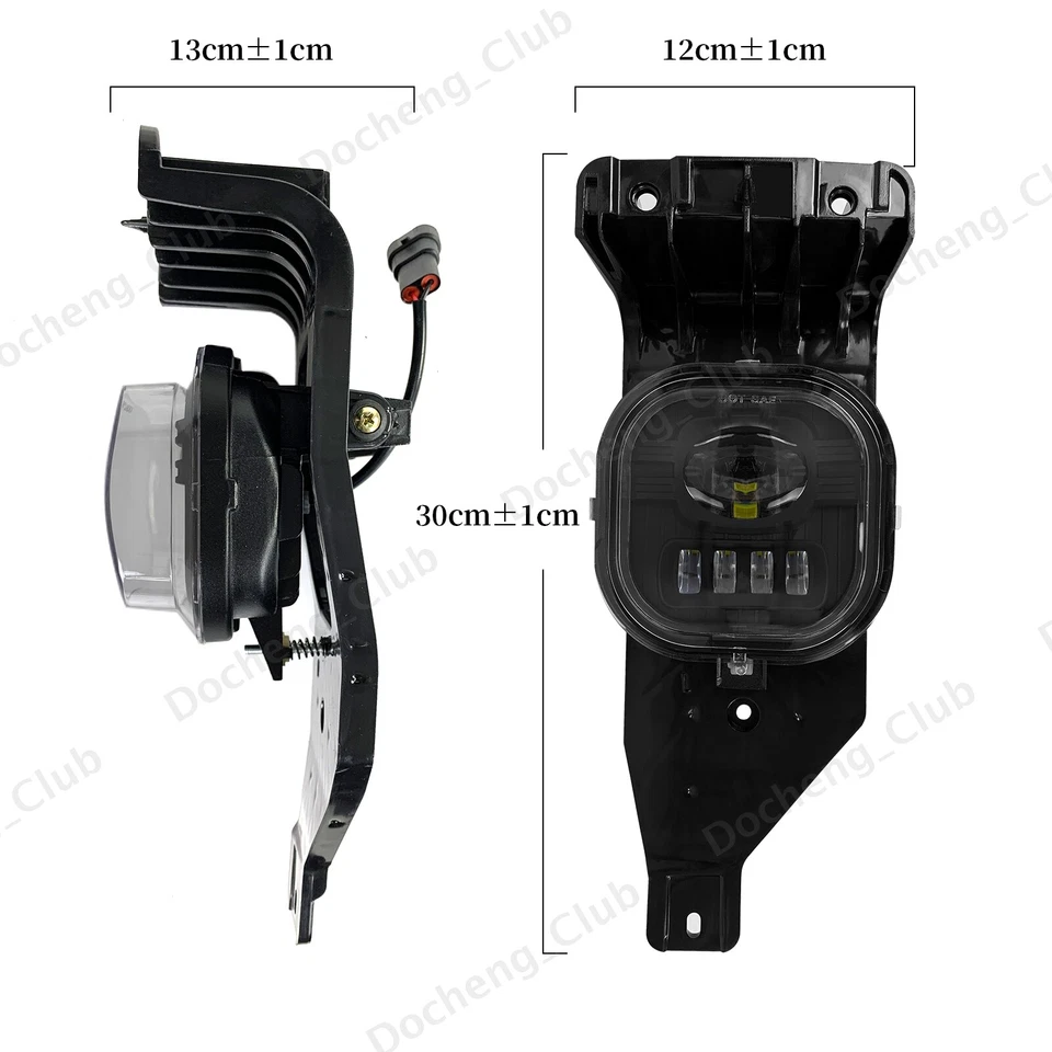 Faros antiniebla LED Super Duty para Ford F-250 F-350 F-450 F-550 2005 2006 2007 Foto 2 de 4