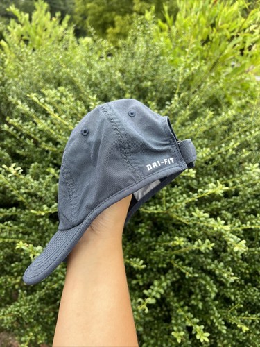 Nike Heritage 86 Dri-Fit Blue Hat / Cap Youth Size Medium - Picture 12 of 19