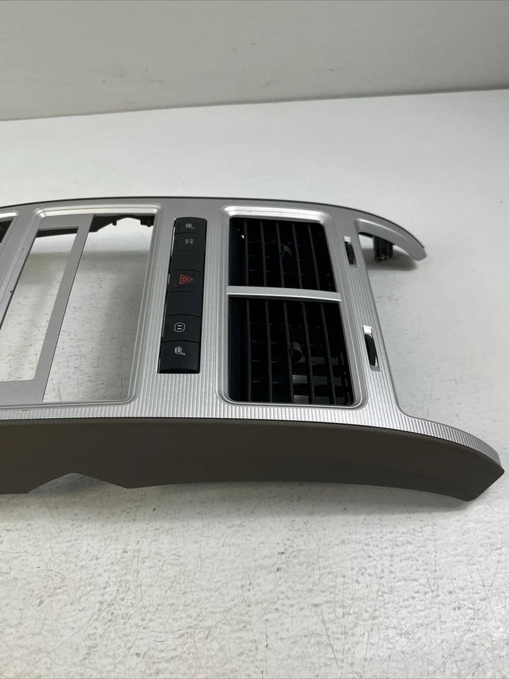 Dodge Journey 2009-2010 tablero central radio clima ventilación aire bisel moldura OEM Foto 4 de 4