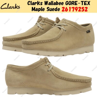 ★新品未使用★CLARKS WALLABEE GORE-TEX SAND Clarks クラークス ワラビー ゴアテックス サンド 防水 GTX