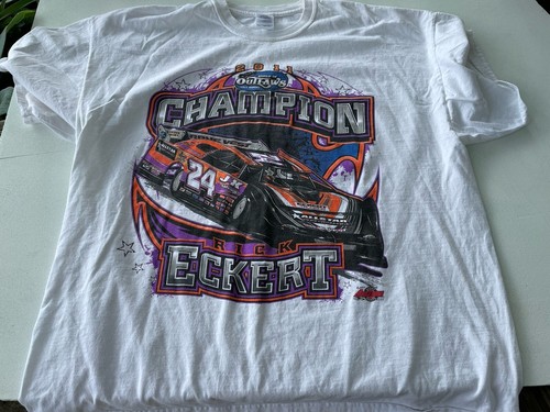 Rick Eckert #24 T-Shirt Grafik weiß XXL