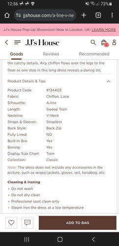 wedding dress size 10 white new with labels in original packaging - Picture 9 of 10