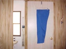 Women's Jeans Bandolino Samantha Bright Blue Size 14 Cropped W36 R11 H44 In24EUC