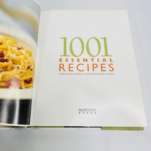 1001 Essential Recipes Cookbook Classic Recipes For Every Occasion - Hardcover - Picture 8 of 13