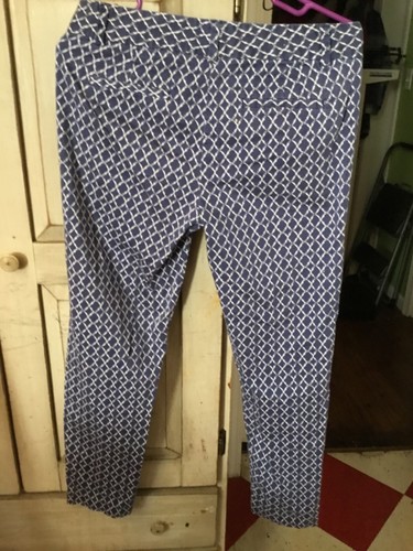 Joe Fresh Womens Blue Dress Pants Size 4 - Picture 2 of 4