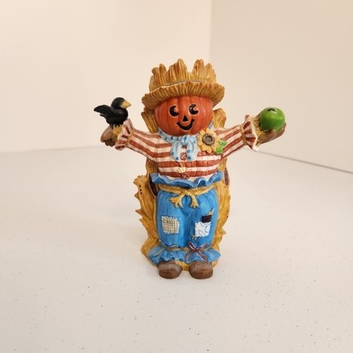Partylite Scarecrow Reed Diffuser Holder Halloween Fall Pumpkin Home ...