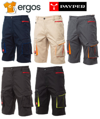 PAYPER Bermuda NEXT 400 SHORTS Stretch Shorts Multitaschen Herren