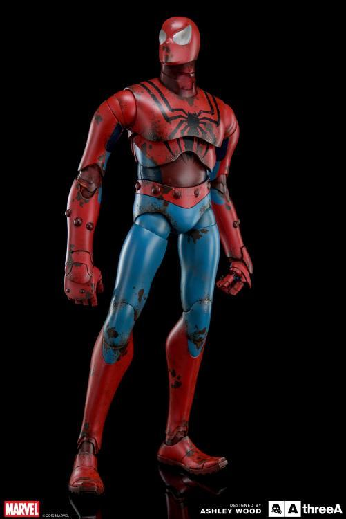 THREEA Marvel Peter Parker & Spiderbot Spider-man Set NEW Ashley