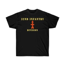 Classic - Unisex Ultra Cotton Tee - 32nd Infantry Division X 300
