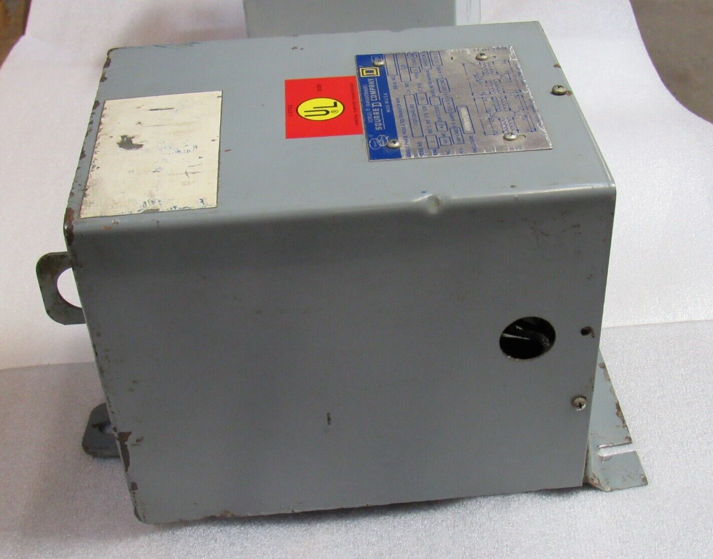 SQUARE D TRANSFORMER 11551-12645-001 3S1F 1PH 3KVA 240X480V PRI 120 ...
